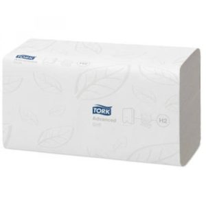 Tork Soft hajtogatott kéztörlő hófehér H3 (290163)