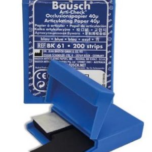 Artikulációs papír 40u Bausch kék BK61 (028061/)