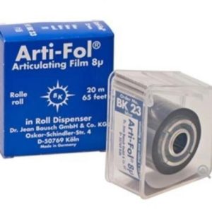Artikulációs fólia 8u Bausch kék egyoldalas BK23 (028023/)