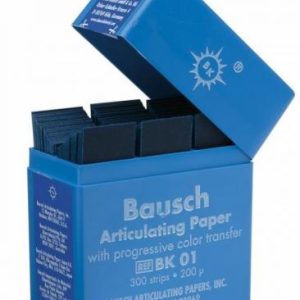 Artikulációs papír 200u Bausch kék BK01 (028001/)