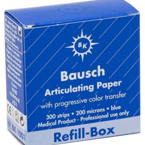 Artikulációs papír 200u Bausch ut. kék BK1001 (028101/)