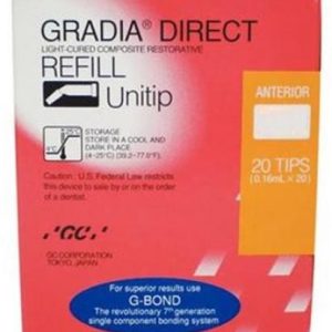GC GRADIA Direct Anterior Unitip 20x0.16ml (0.24g)
