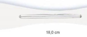 Gipszkeverő spatula fém 18 cm egyenes (31-32)