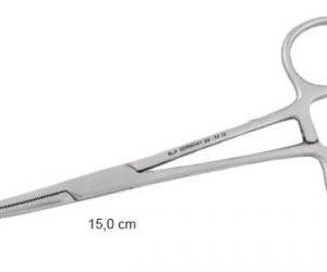 Kocher(horgas) érfogó hajlított 15 cm (20-34)