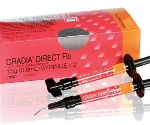 GC GRADIA Direct Flo Syringe 2x0.8ml (1.3g)
