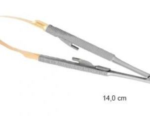 Tűfogó Castroviejo-Gomel TC egyenes 14 cm (20-19)