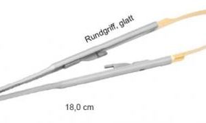 Tűfogó micro TC 18 cm hajlított (40-46)