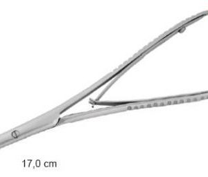 Tűfogó TC 17 cm hajlított (20-22B)