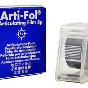 Artikulációs fólia 8u Bausch kék egyoldalas BK1023 (028123/)