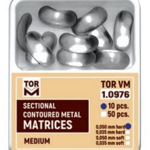 TOR Szekcionált fém matrica közepes méretű hard 10db (10976(35)10)
