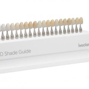 Fogszínkulcs Ivoclar A–D shade guide with Bleach Shades (628587)