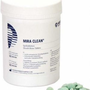 Mira Clean szájöblítő tabletta zöld 1000db (605504)