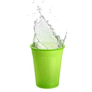 Pohár műanyag 100db lime
