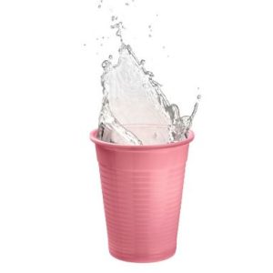 Pohár műanyag 100db pink (CUPDP14-AKZ-PI-L01)