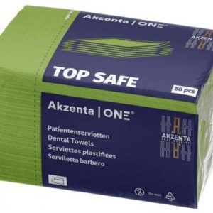 Nyálkendő hajtogatott TOP SAFE LIME 500db (PATCH26-AKZ-FG-C35)