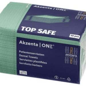 Nyálkendő hajtogatott TOP SAFE ZÖLD 500db (PATCH26-AKZ-EG-C35)