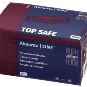 Nyálkendő hajtogatott TOP SAFE BURGUNDI 500db (PATCH26-AKZ-BU-C35)