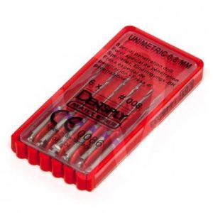 Uniclip/Unimetric előfúró 6db fekete 2 csíkos (C021320031000)