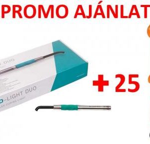 GC D-Light Duo polimerizációs lámpa + 25 db Gradia Direct Syringe PROMO