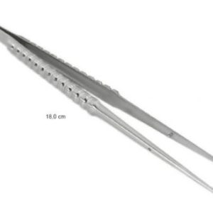 Mikro csipesz Cooley-egyenes 18cm anatomiai nyéllel (40-98)