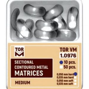 TOR Szekcionált fém matrica közepes méretű hard 50db (10976(50)50)
