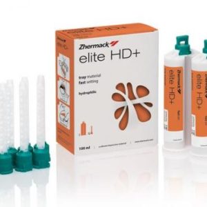 Elite HD+ Tray Material Fast Set 2x50ml+6db mixing tips (202032)