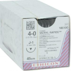 Vicryl Rapide 4/0 45cm J1 12db (18510G)