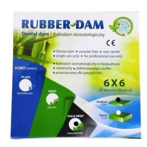 Rubber-Dam kofferdam gumi kék heavy 0