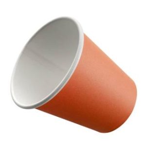 Pohár papír ONE narancssárga 50db (CUPAW27-AKZ-HO-L01)