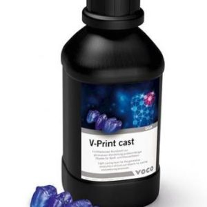 V-Print cast bottle 1000g blue (6045)