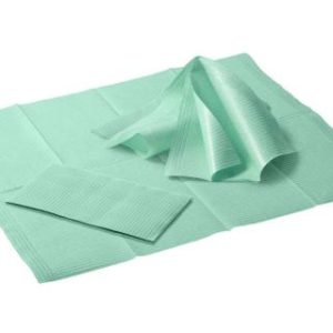Nyálkendő hajtogatott TOP SAFE MAXI 2+1 Zöld 500db (PATFW15-AKZ-EG-CA2)*