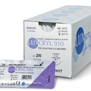LUXCRYL 910 HS26 26mm 3/0 75 cm Violet (PL30HS26)