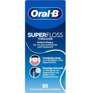 Oral-B Superfloss Threader fogselyem 50 szál