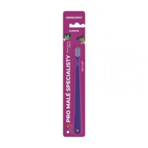 HERBADENT JUNIOR Gyermek Fogkefe 1db Lila (HV-855)