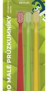 HERBADENT KIDS 0+ Gyermek Fogkefe 3db-os szett (HV-875)