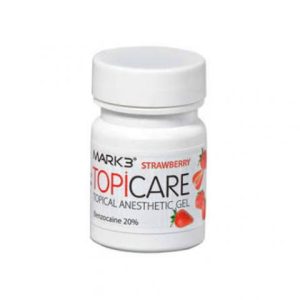 TopiCare Mark3 érzéstelenítő zselé eper íz 29.6g (100-1586)